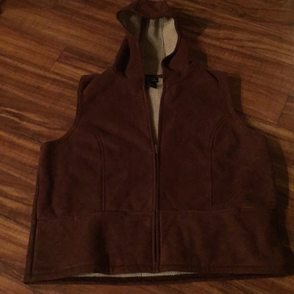 Lauren Ralph Lauren Jodie Vest size 3X brown
